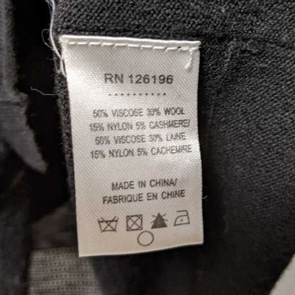 SHORN Animal Pattern Wool Cashmere Cardigan M - Picture 7 of 8